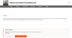 Desktop Screenshot of freezeairmarketing.com